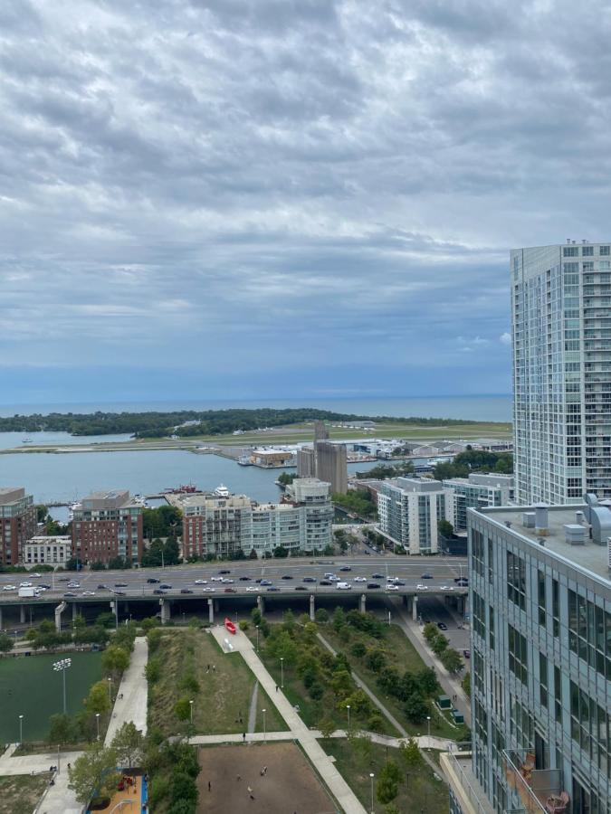 Toronto Downtown Luxurious Stylish 3 Bedroom 3 Bath 2 Balconies Near Rogers Centre Lakeview Condo المظهر الخارجي الصورة